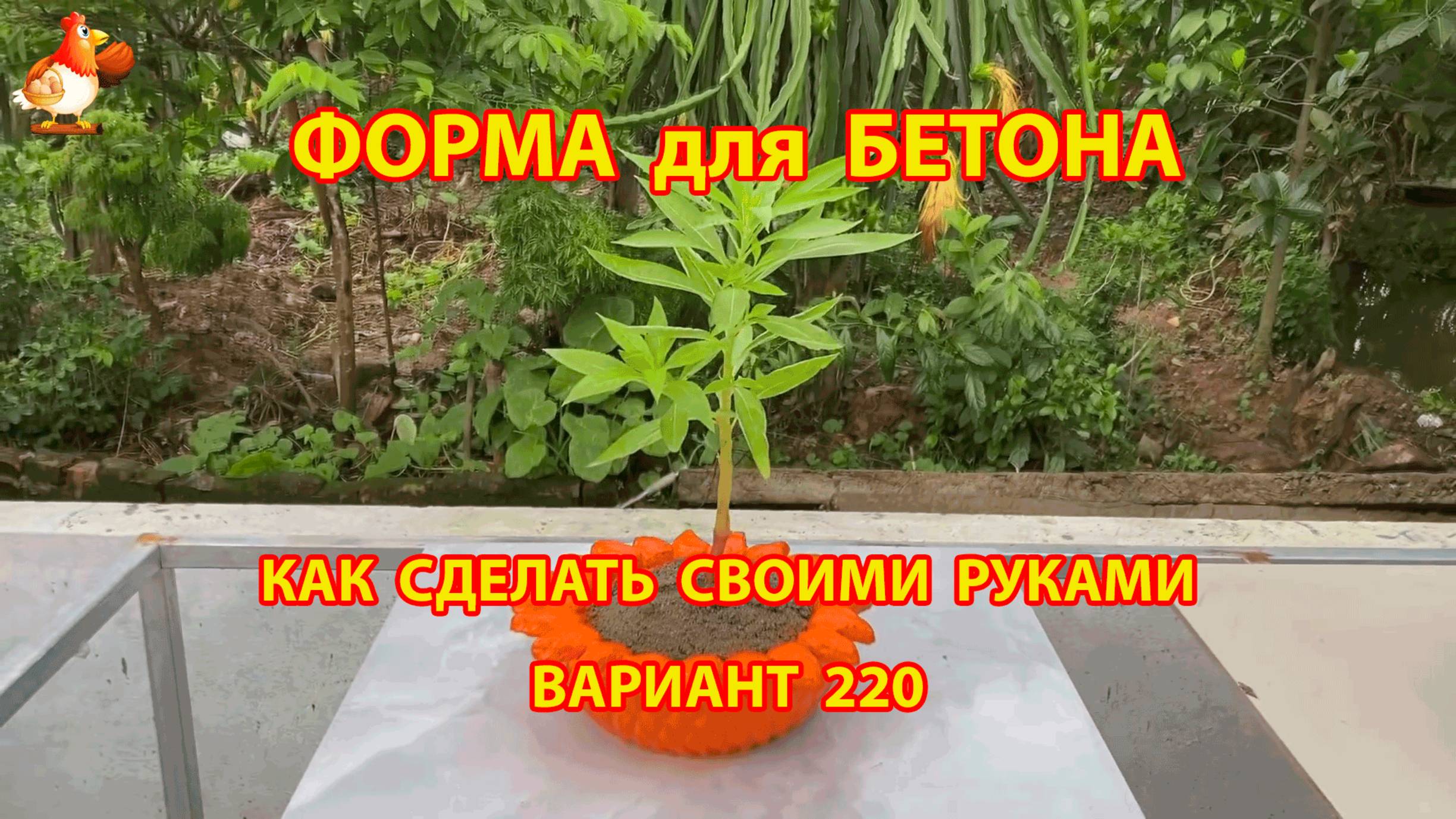 Форма для бетона своими руками идеи для дачи и сада вариант (220)