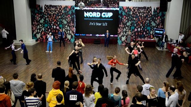 ХАСТЛ, Discofox, NordCup 2022, JnJ Star, 1/2 финала, заход 1