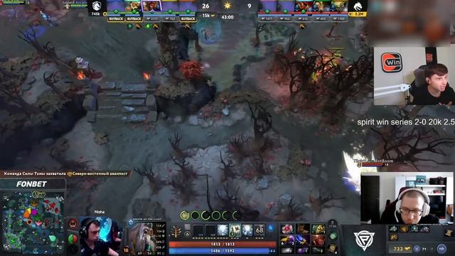 НЕРЕАЛЬНАЯ ЗАРУБА! | |AFONINJE, RAMZES И ICEBERG СМОТРЯТ SPIRIT vs LIQUID |