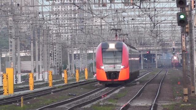 Электропоезд ЭС1П-044 "Ласточка" с сообщением Иваново - М