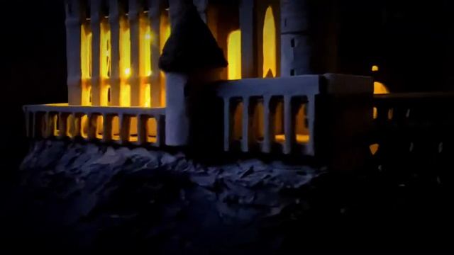 Хогвартс из картона.