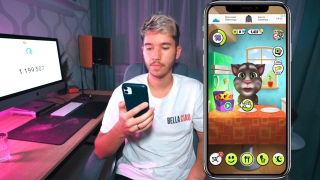 КУКЛА УБИЙЦА попала в игру ГОВОРЯЩИЙ КОТО ТОМ! Squid Game vs
