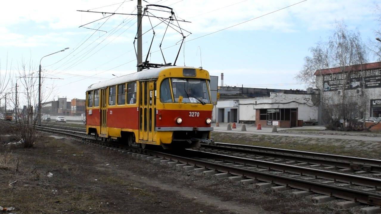 Трамвай Tatra T3SU-3270