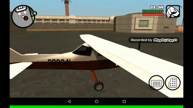 Как найти самолёт в игре Grand Theft Auto San Andreas на андройд.