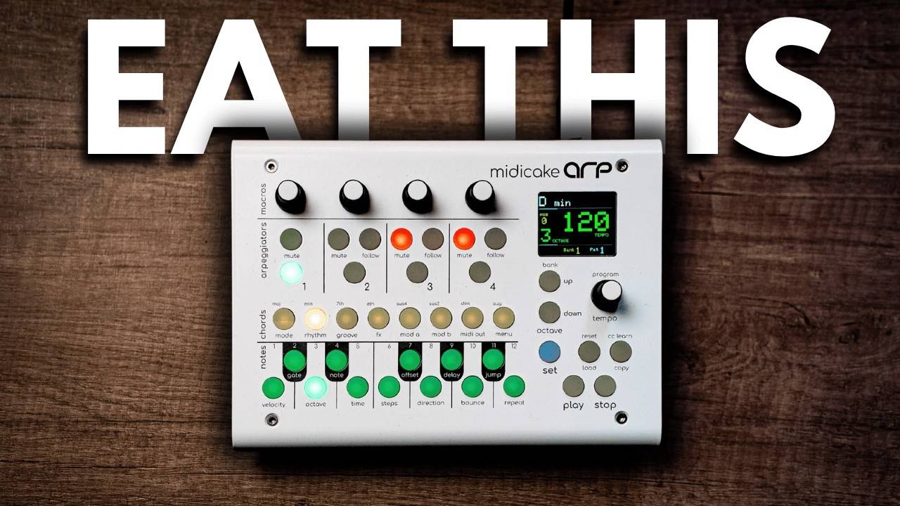 Midicake Arp: What Happens if You Mix Stunning Sequences and Amazing Arpeggios?