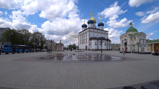 Танцующий фонтан в Твери