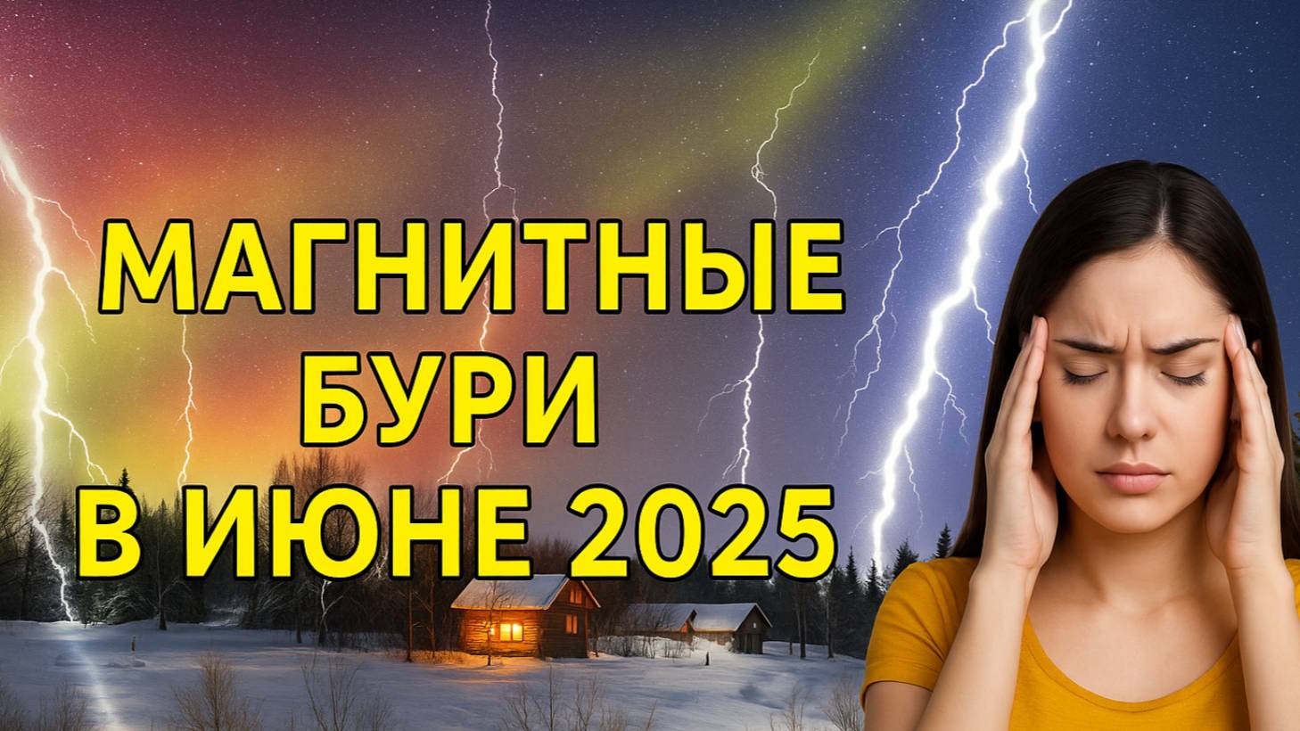 Магнитные бури в июне 2025