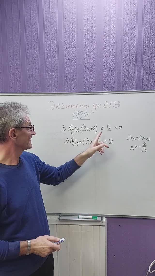 2. Логарифмическое неравенство алгоритм решения #shorts #егэматематика #логарифм #геометрияпросто