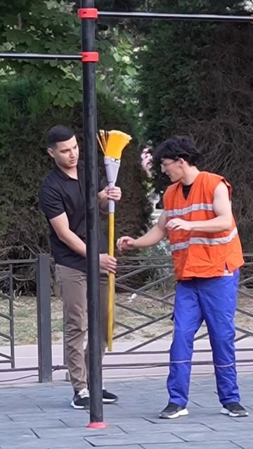 Уборщик, Розыгрыш - Cleaner, Prank