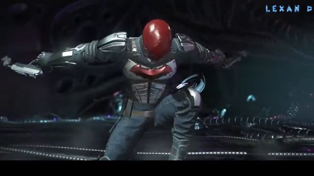 Injustice 2 - Киборг и Грид против Красного Колпака - Intros & Clas