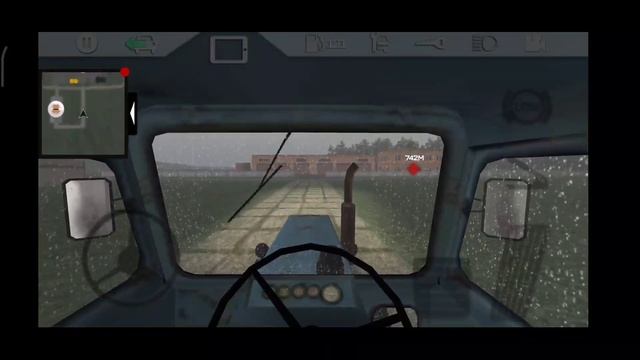 Привёз солому  коровам!Russian Suv!