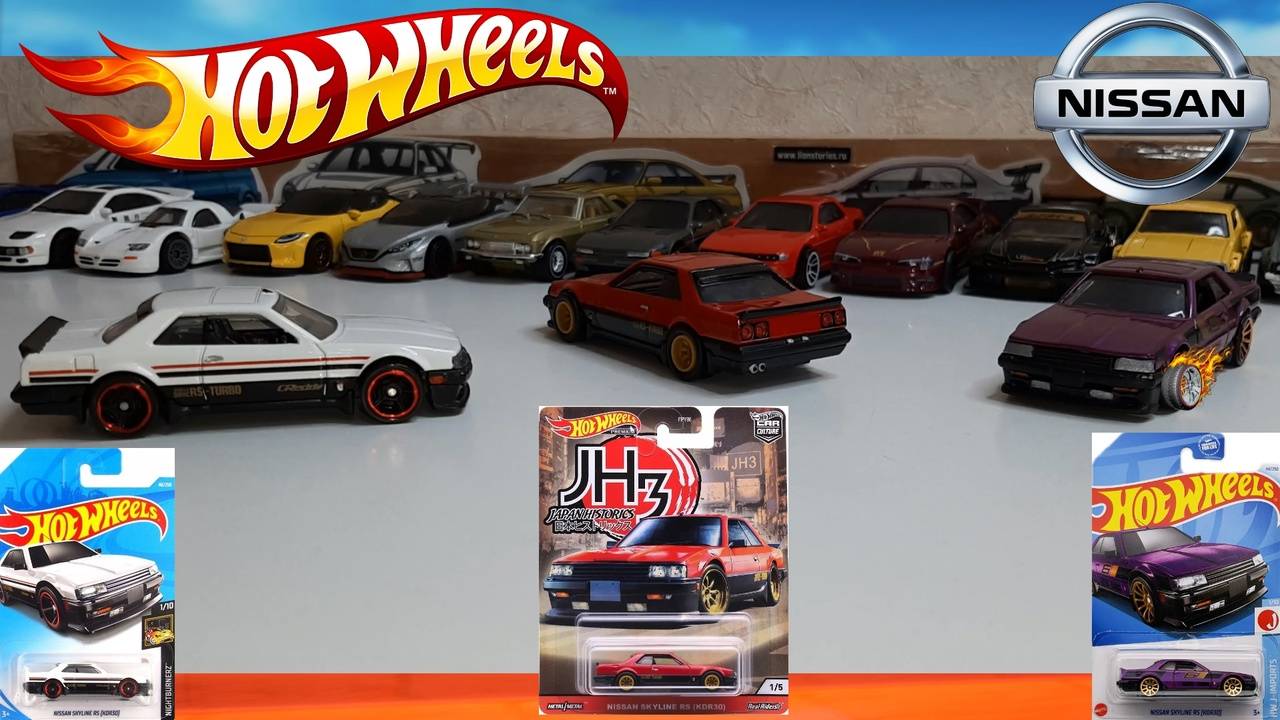 Custom Hot Wheels Nissan Skyline RS KDR30 HW Nightburnerz 1/10