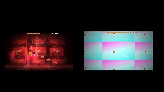 RAGE QUIT КАК МЫ ВИДИМ VS КАК ПРОИСХОДИТ НА САМОМ ДЕЛЕ! Geometry Dash