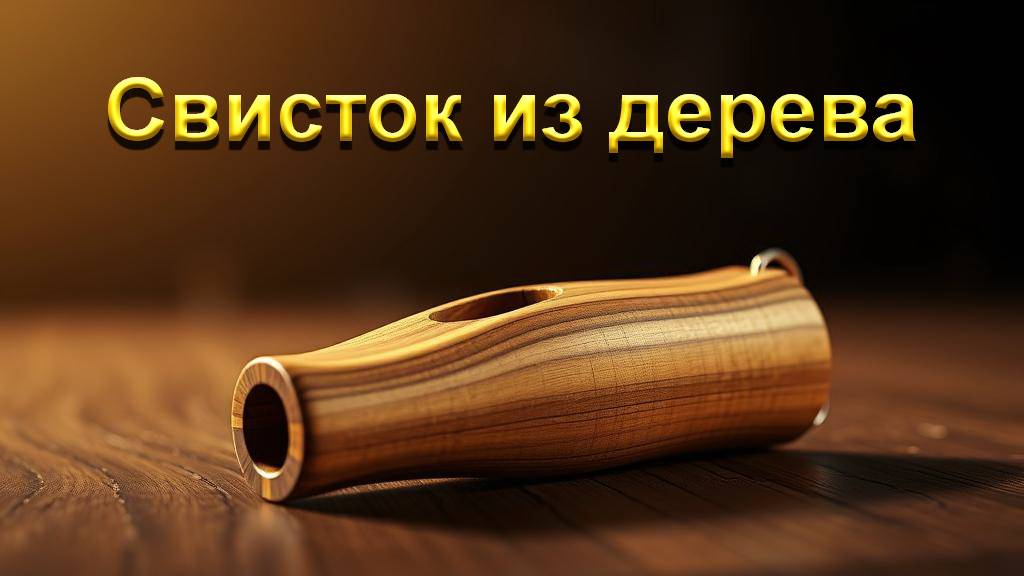 Свисток из ветки дерева своими руками