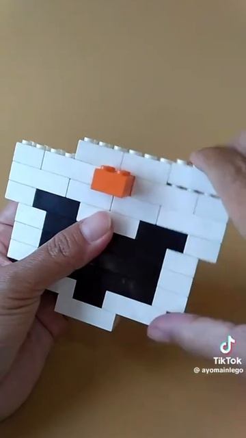 Сборка LEGO снеговик