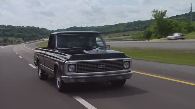 Полная постройка Шевроле С10 1971. Смена двигателя и пневма