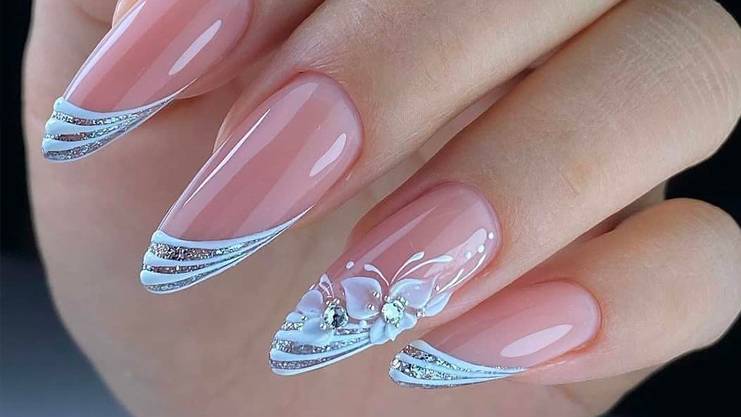 Маникюр на короткие ногти