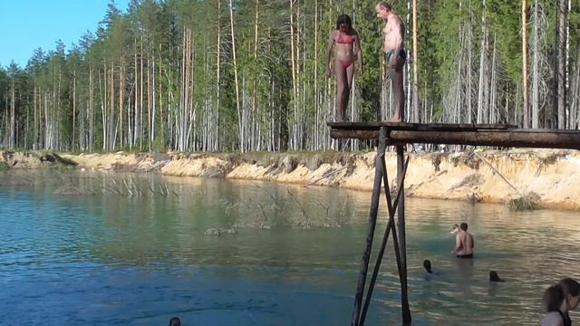 Akva 629. Самые ярые карьеристки. Quarry jumping girls