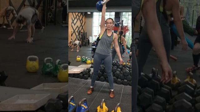 Елена КУРЕНБИНА 12кг РЫВОК 10' 151 подъём