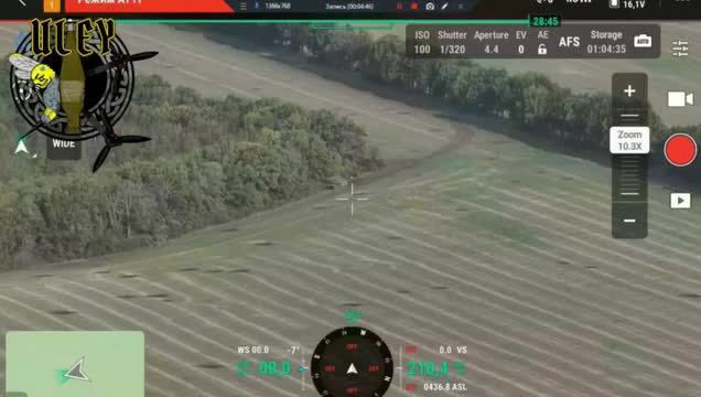 Уничтожение оптоволоконным FPV-дроном шведской БМП CV90 ВСУ восточнее н.п Мирополье, Сумской обла...