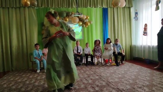 воспитанники детского сада прощаются с садиком