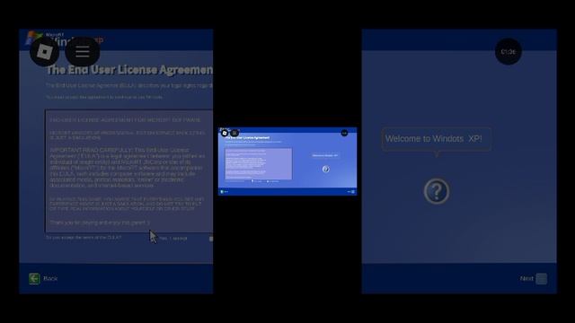 установка windows XP в roblox