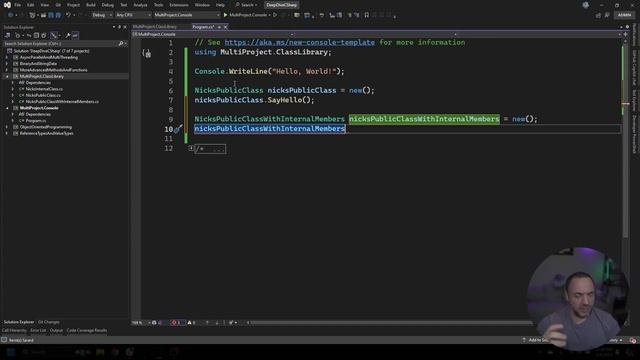 30. Internal access modifier