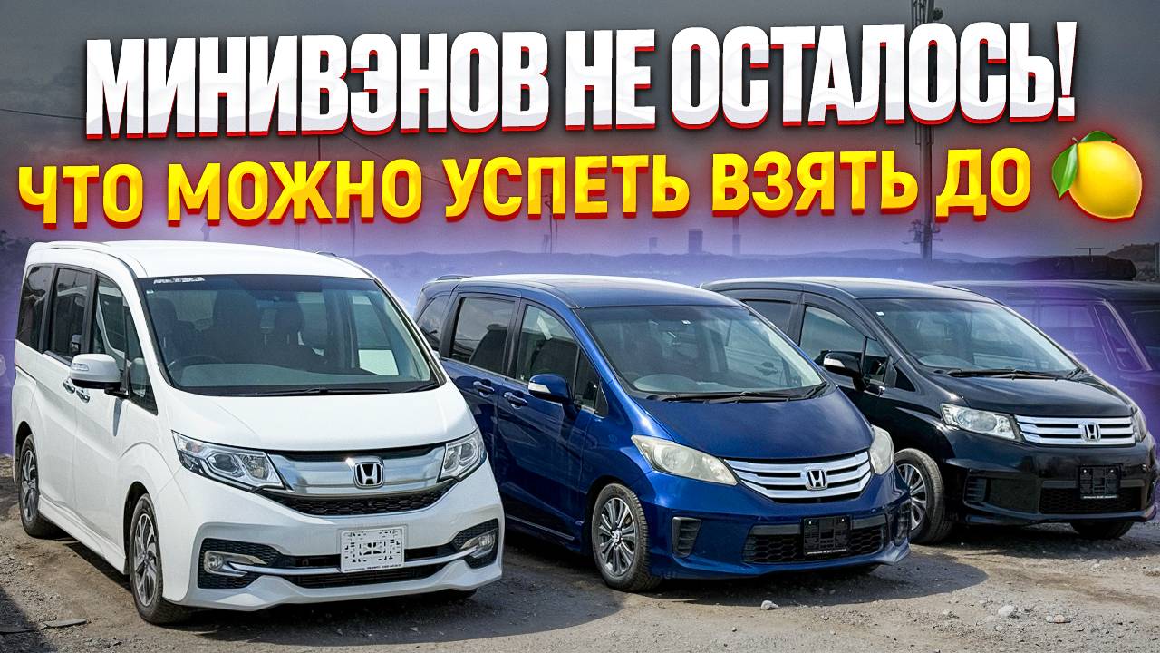 СКУПИЛИ ВСЕ АВТОБУСЫ ❗️ ЛУЧШИЕ МИНИВЭНЫ ИЗ ЯПОНИИ ЗА МИЛЛИОН РУБЛЕЙ