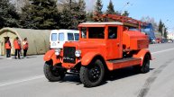 Пожарный автомобиль ПМЗ-2 на шасси ЗиС-5.