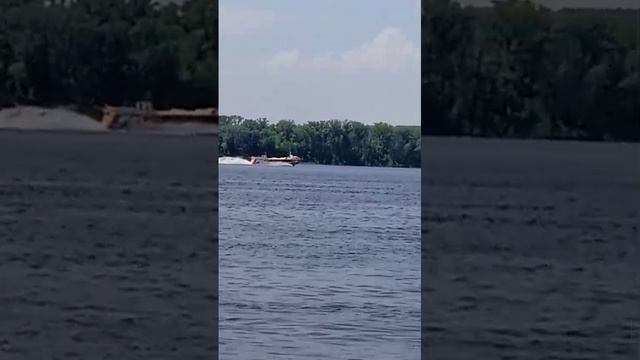 Волга ,Отдыхаем на Острове Зелёненький