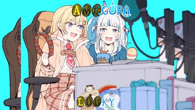 161 (Remastered Audio) Gura And Ame Sings Lucky