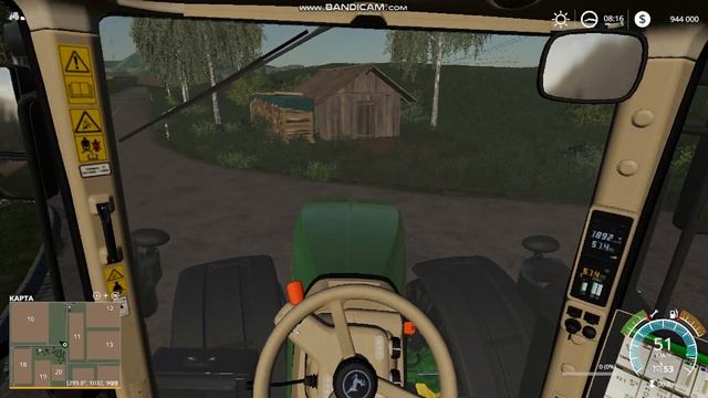 ИГРАЮ В FARMING SIMULATOR 2019 + РУЛЬ