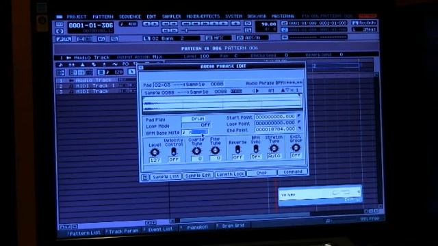 MV-8800 Super abridged ghost note roll tutorial.