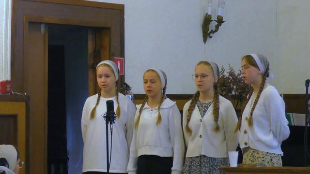 «Благодарю за все благодеянья» (25.05.2025) / Группа девочек