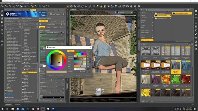 Daz 3D- Octane Rendering (Part 4 of 4)