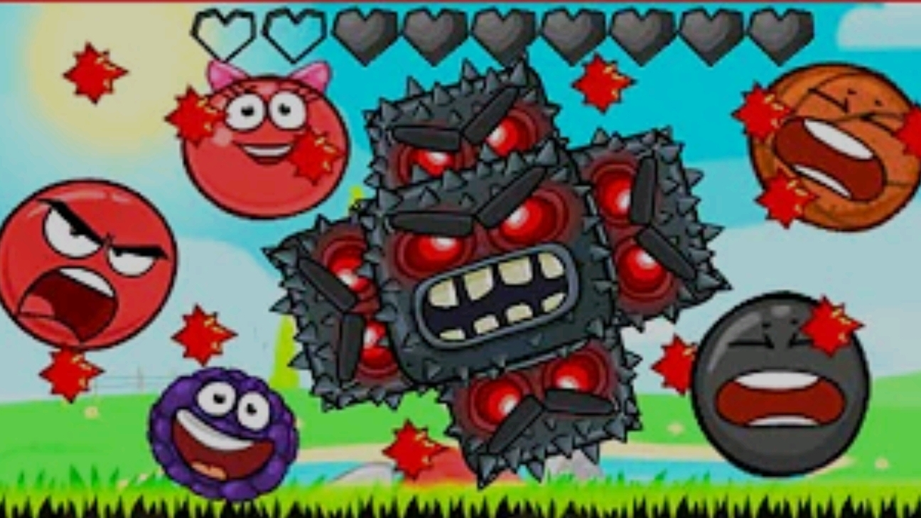 КРАСНЫЙ НЕСНОСНЫЙ ШАРИК,  red ball3, red ball4 , МУЛЬТИКИ ДЛЯ ДЕТЕЙ,  КРАСНЫЙ КОЛОБОК.