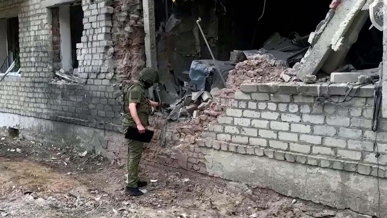 Появились кадры разрушений в курском Рыльске после ночной атаки ВСУ