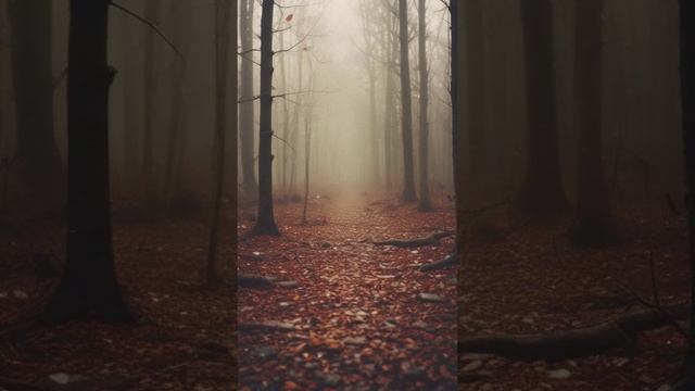 Запах мокрых листьев.