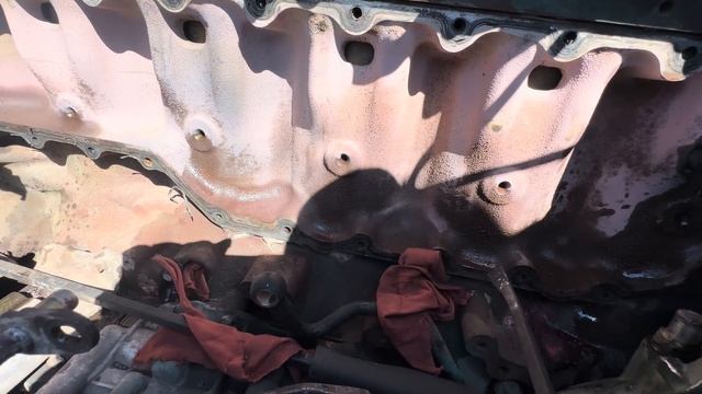 Разборка мотора Volvo VNLчасть 2 , купил прокладочек  на 1000$