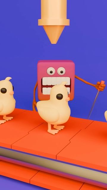FqcrnmPT8lU - THE SWEET ETERNITY — Ducks having an endless Grimace shake feast  🫐🫐🥤🥤