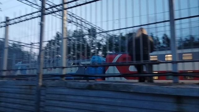 30 мая 2025 г. Электровоз "Аврора" ЭП2К-178 с Пассажирским поездом Колпино