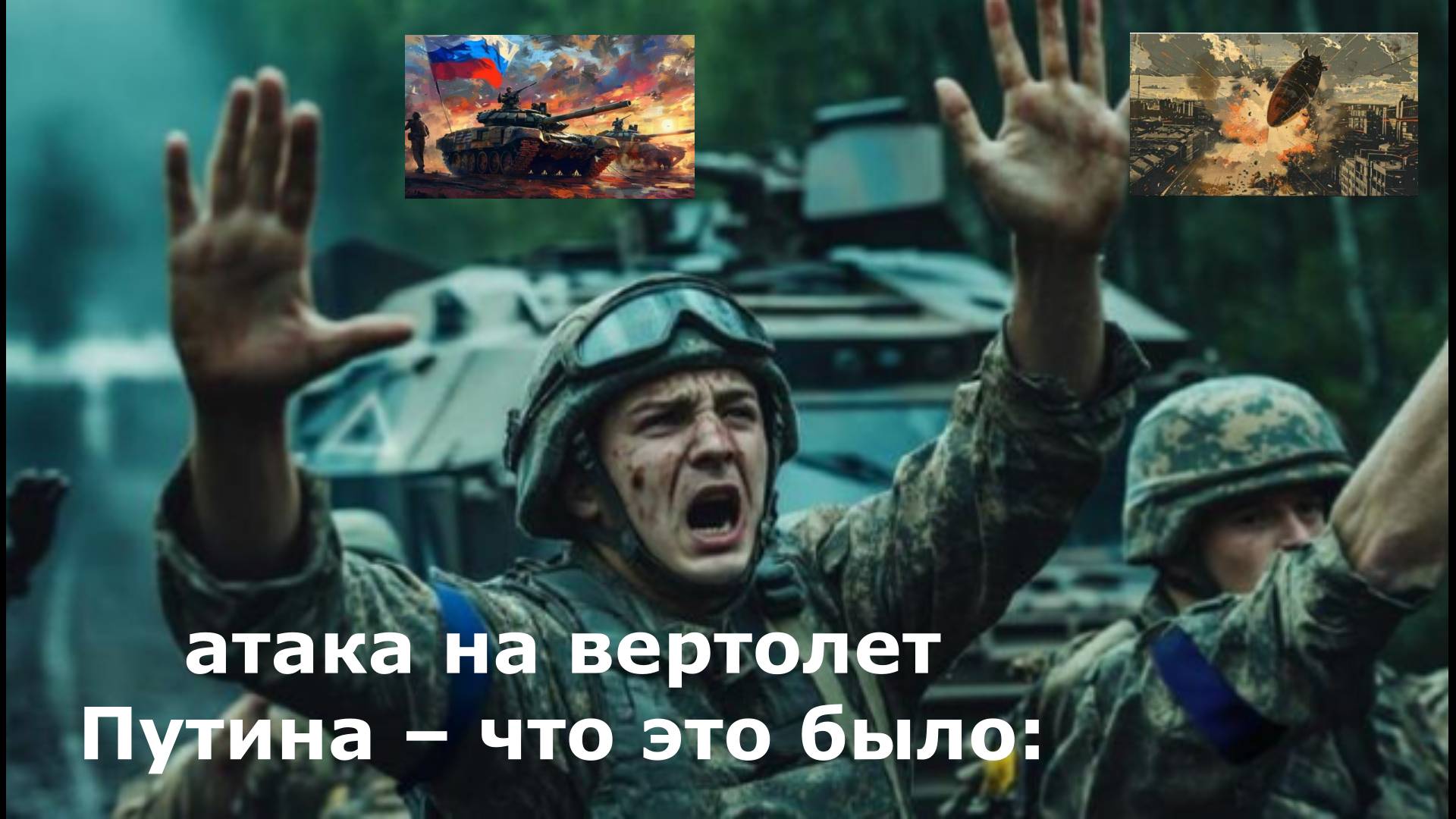 атака на вертолет Путина – что это было: СВОдки с фронта