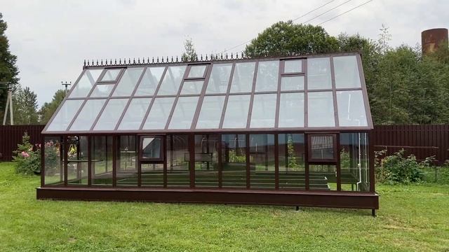 #264 Демисезонная теплица Оливер 4х8 м с автоматикой, на сваях в Твери