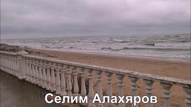 2024 январь  Каспийское море  Селим Алахяров-Синяя вечность