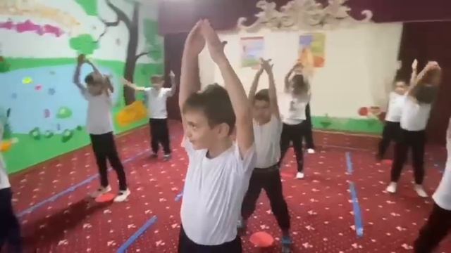 Открытое занятие по физической культуре