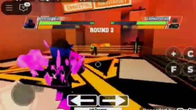 1 на 1 с tak2nsean (Boxing League) [ROBLOX]