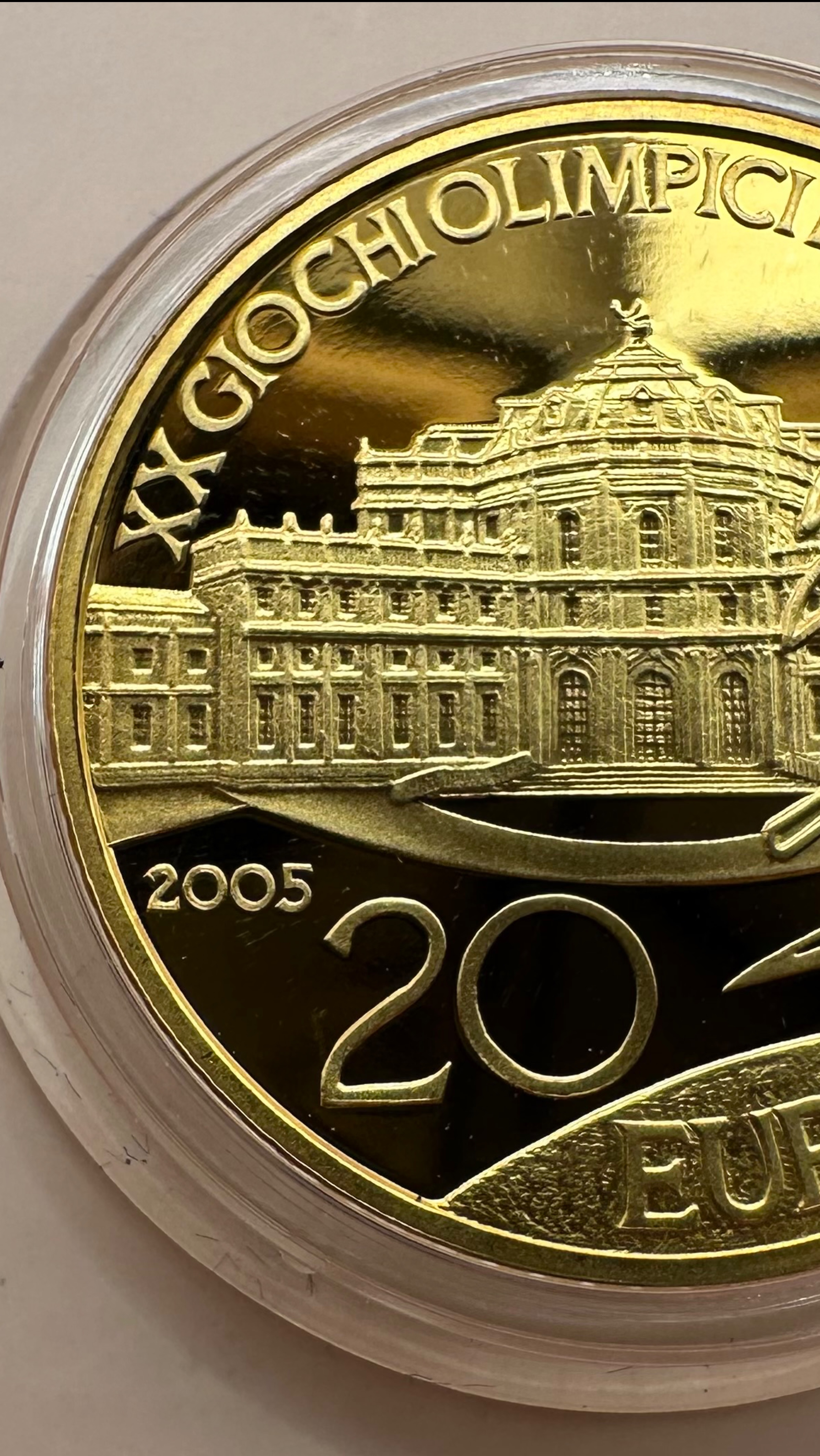 20 евро 2005 Италия. Турин