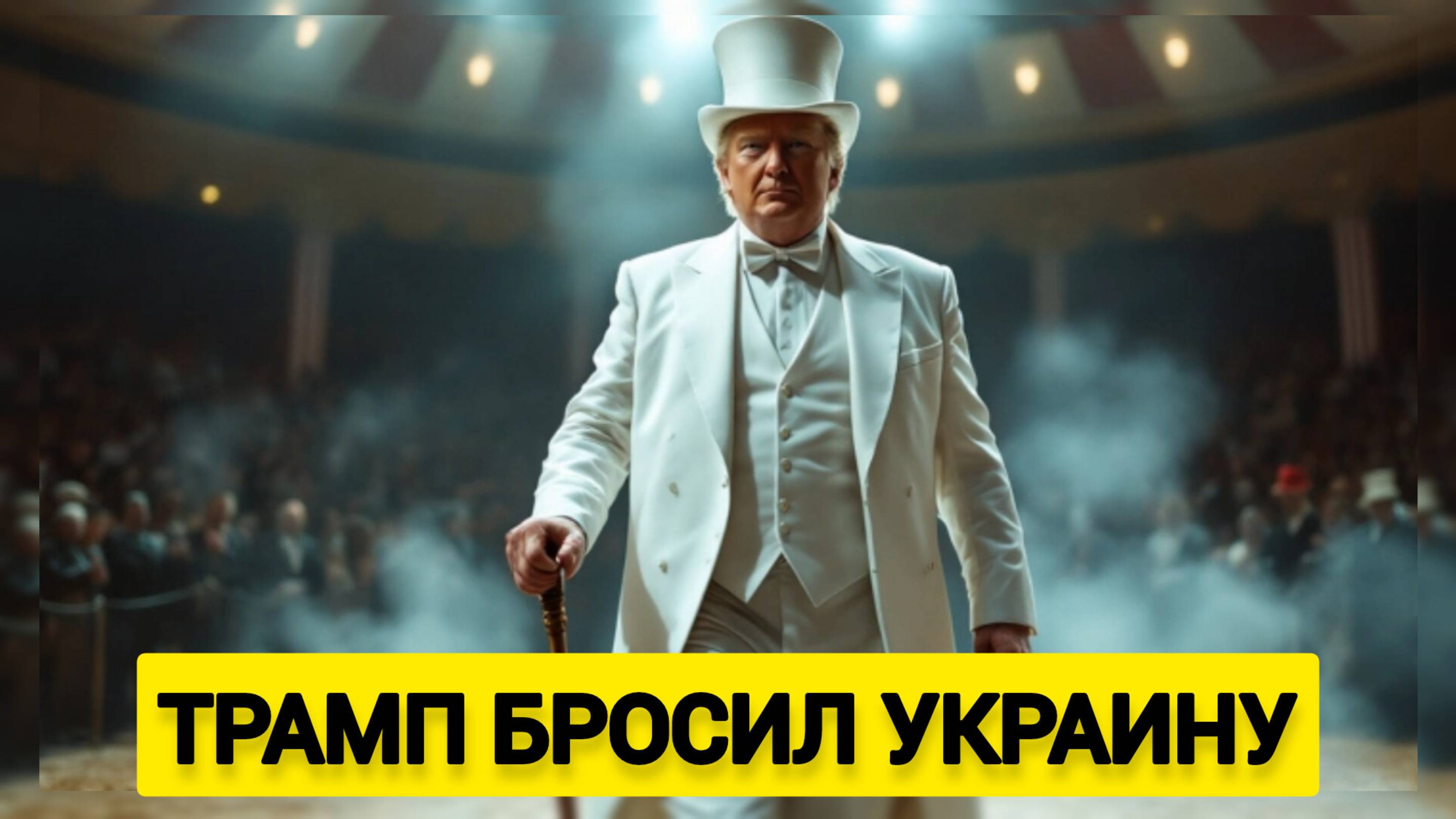 СРОЧНО! Трамп бросил Украину!