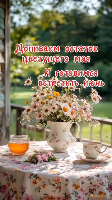 С добрым утром!С последним днем Весны!