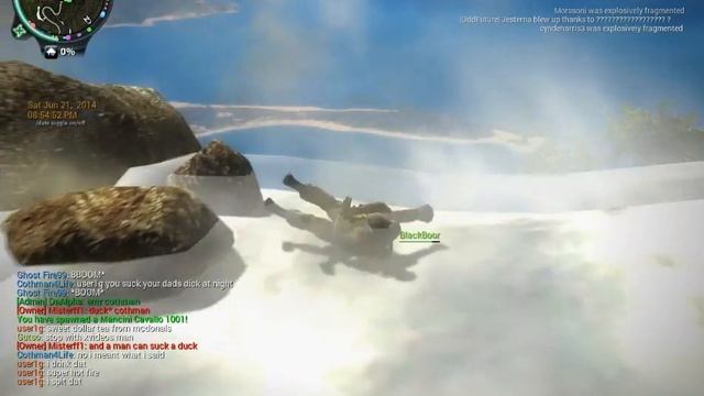 Just Cause 2: Multiplayer Mod №1 первая игра где 0% физики